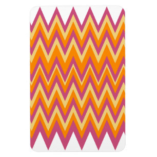 Aztec Tribal ZigZag Magnet