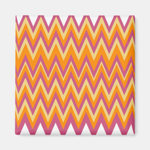 Aztec Tribal ZigZag Magnet