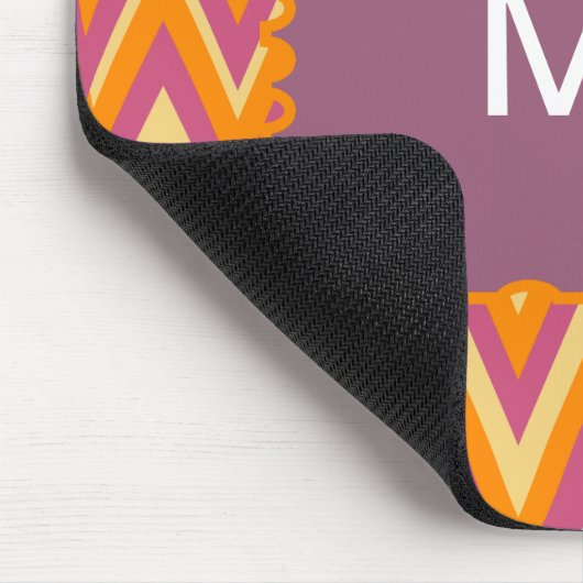 Aztec Tribal ZigZag Mousepad (Ecke)