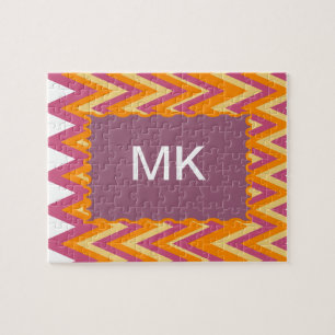 Aztec Tribal ZigZag Puzzle