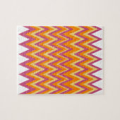 Aztec Tribal ZigZag Puzzle (Horizontal)