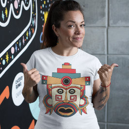 Aztec Tribe Mask T-Shirt