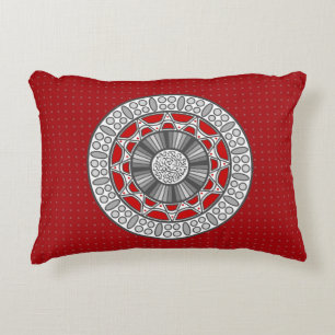 Aztec trifft Alien Akzent Pillow Dekokissen