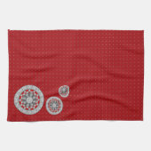 Aztec trifft Alien Handtuch (Horizontal)