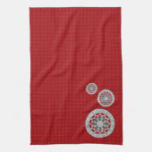 Aztec trifft Alien Handtuch (Vertikal)