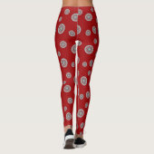 Aztec trifft Alien Leggings (Rückseite)