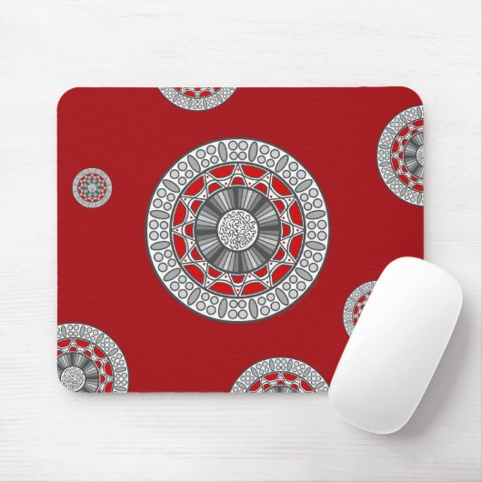 Aztec trifft Alien Mousepad (Mit Mouse)