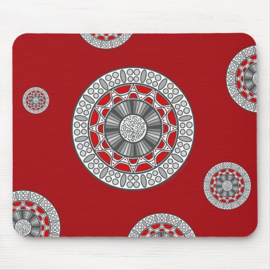 Aztec trifft Alien Mousepad (Vorne)