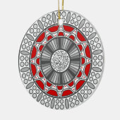 Aztec trifft Alien Ornament (Links)