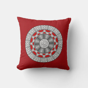 Aztec trifft Alien Pillow Kissen