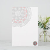 Aztec trifft Alien Stationery Briefpapier (Stehend Vorderseite)
