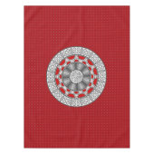 Aztec trifft Alien Tablecloth Tischdecke (Vorderseite)