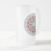 Aztec trifft Alien Tasse (VorderseiteRechts)