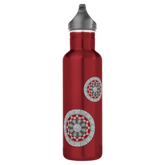 Aztec trifft Alien Water Bottle Edelstahlflasche (Rechts)