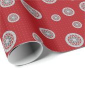 Aztec trifft Alien Wrapping Paper Geschenkpapier (Rolleneckpunkt)