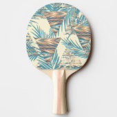 Aztec Tropical Pattern Ping Pong Paddle Tischtennis Schläger (Rückseite)