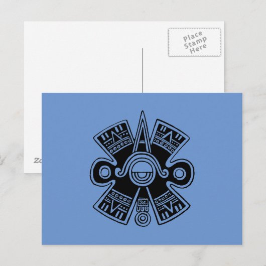 Aztec Universe Postkarte (Vorne/Hinten)