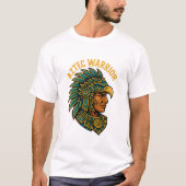 Aztec Warrior – Ancient Power & CourageT-Shirt T-Shirt (Vorderseite)