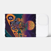 Aztec Warrior Biker | Feuerwehrmann & Jaguar Case-Mate iPhone Hülle (Rückseite (Horizontal))