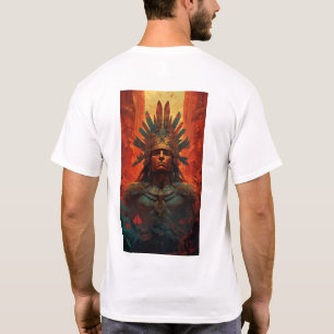 Aztec Warrior - Cooler Aztec Culture T - Shirt