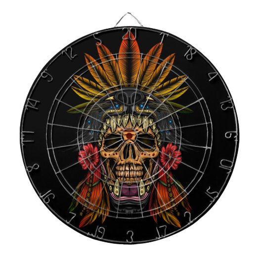 Aztec Warrior Dartscheibe (vorne)
