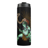 Aztec Warrior Deity Cueyatl Thermosbecher (Vorderseite)