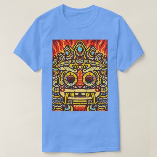 Aztec Warrior Grin T-Shirt (Design vorne)