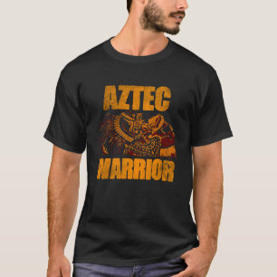 Aztec Warrior King Mexico National Aztec Mayas 3 T-Shirt