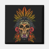 Aztec Warrior Magnet (Vorne)