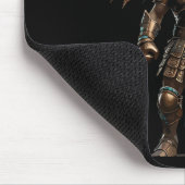 Aztec Warrior Mexican Boxing Pride Mousepad (Ecke)