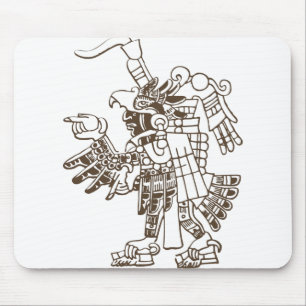 Aztec Warrior Mousepad