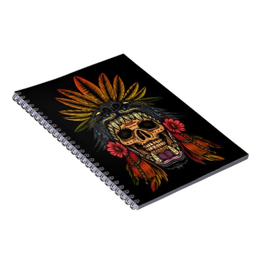 Aztec Warrior Notizblock (Rechte Seite)