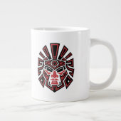 Aztec Warrior Pride 02 Jumbo-Tasse (Rechts)