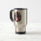 Aztec Warrior Pride 02 Reisebecher (Vorderseite Links)