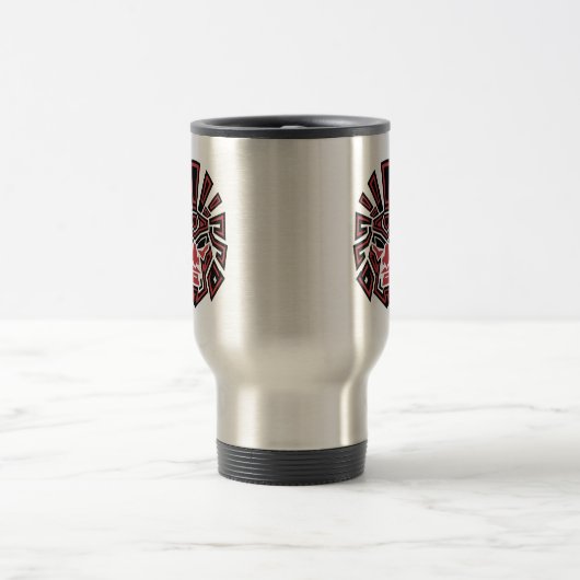Aztec Warrior Pride 02 Reisebecher (Mittel)