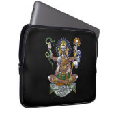 Aztec Warrior Shaman Laptopschutzhülle (Vorne Rechts)