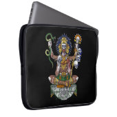 Aztec Warrior Shaman Laptopschutzhülle (Vorne Rechts)