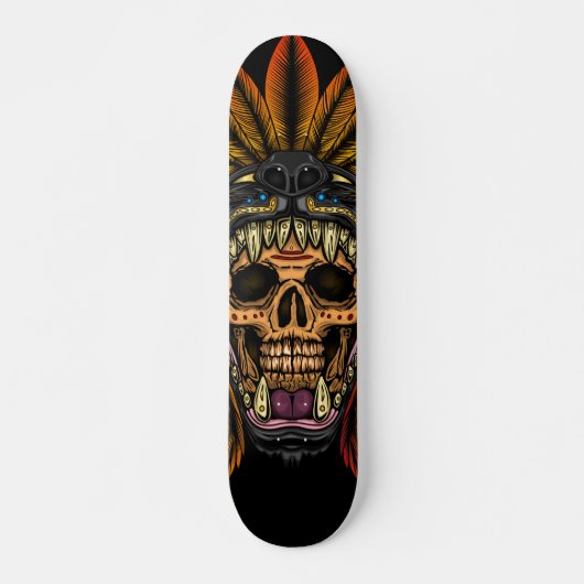 Aztec Warrior Skateboard (Vorne)