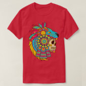 Aztec Warrior Skull T-Shirt (Design vorne)
