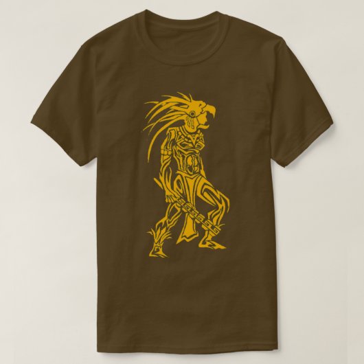 Aztec Warrior T-Shirt (Design vorne)
