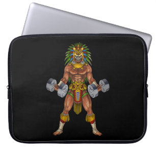 Aztec Warrior Weightlifting Laptopschutzhülle