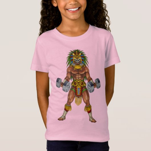 Aztec Warrior Weightlifting T-Shirt (Vorderseite)
