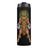 Aztec Warrior Weightlifting Thermosbecher (Vorderseite)