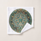 Aztec Wash Hands Badezimmer Handtuchhalter Set (Waschlappen)