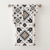 Aztec Western Pattern Badhandtuch Set (Insitu)
