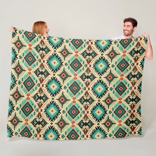 Aztec Western Pattern Fleecedecke (Beispiel)