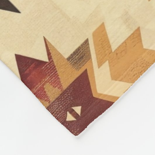 Aztec Western Pattern Fleecedecke (Ecke)