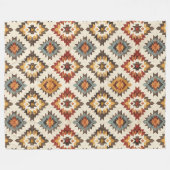 Aztec Western Pattern Fleecedecke (Vorderseite (Horizontal))