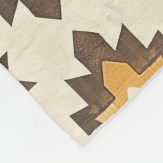 Aztec Western Pattern Fleecedecke (Ecke)
