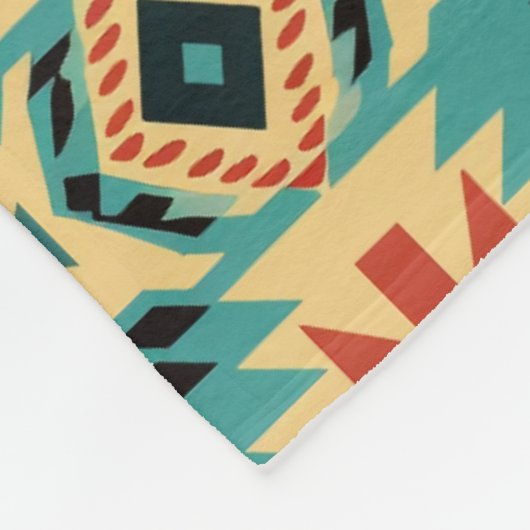 Aztec Western Pattern Fleecedecke (Ecke)